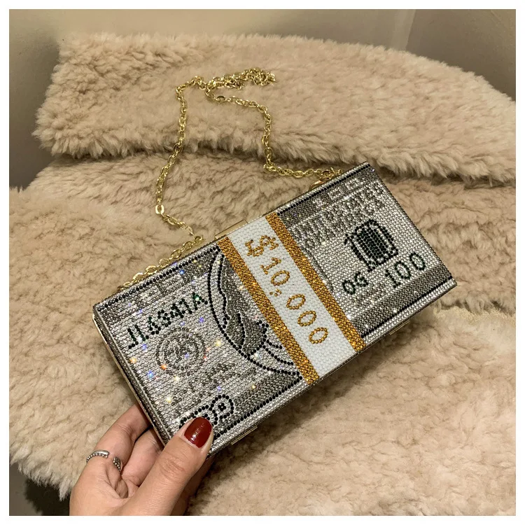 

Chain Hand Bag Designer Money Bags Purse Crossbody Bags Women Handbags Luxury Ladies 2021