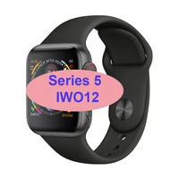 

Voice Control BT Calling 44mm Watchbands W55 ECG+PPG mobile phone Series 5 smart watch iwo12