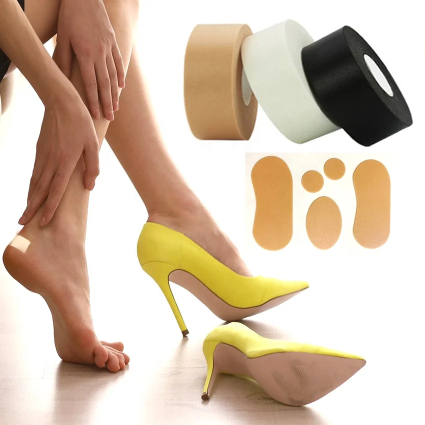 

Multi-purpose Foot Care Sticker Anti-slip High Heeled Heel Stickers Feet Pad Tape Cushions Shoes Insoles Stick For Pain Relief, Black/white/beige