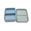 Portable Bamboo fiber environmental protection tableware creative with lunch box portable lunch box fashion sushi lunc