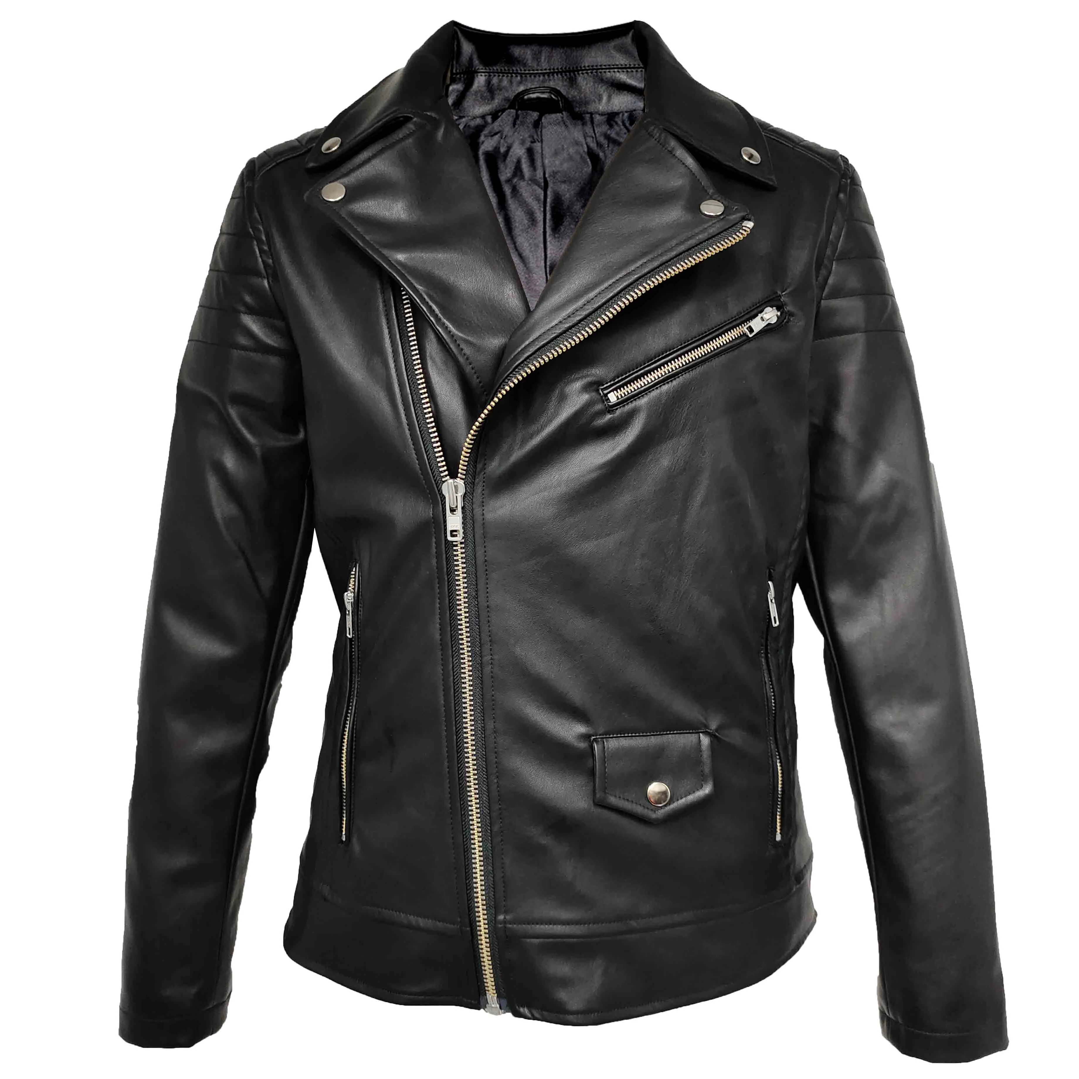 

Good quality New Arrival Spring Custom bikers jacket Riding Biker Motorcycle Men Vegan Leather PU Jackets For Men