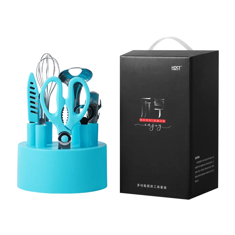 

eco-friendly stainless steel small kitchen gadgets tools set for promotional