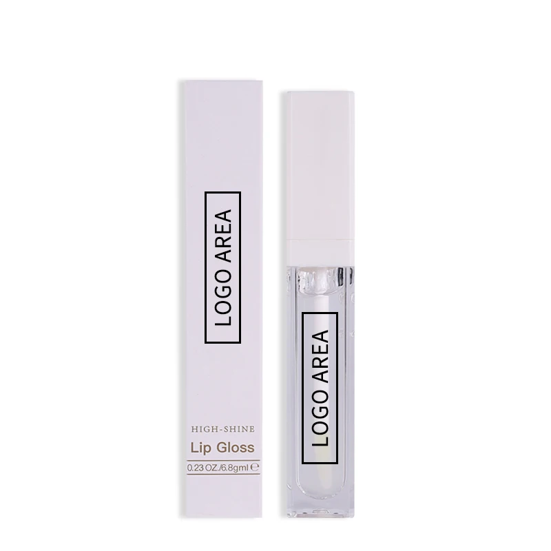 

Best seller customizable luxury flavored lip gloss pink lip gloss tubes