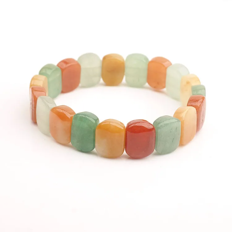

Unisex Natural Semi-Precious Stone Tiger eye bracelet Wide bangle bracelet Yoga energy Healing Cuff Bracelet