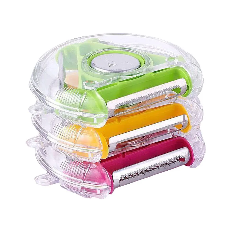 

Kitchen Multifunctional Hand Spiralizer Slicer Vegetable Spiral Slicer Vegetable Grater, Custom color