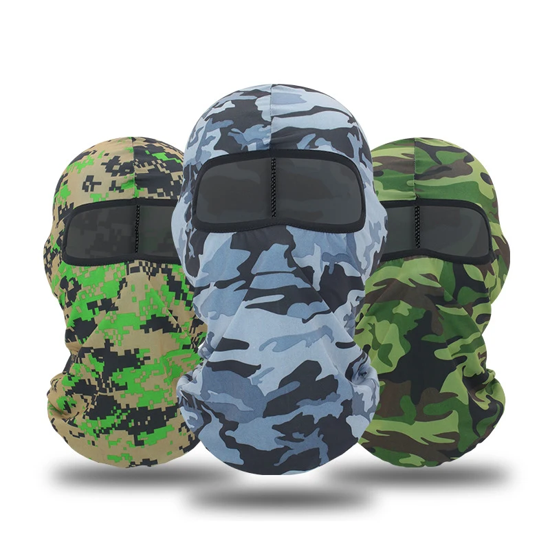 

Tactical Beanies Military Airsoft Army Quick-Dry Helmet Liner Sunscreen Full Face Caps Camouflage Printed Riding Mask