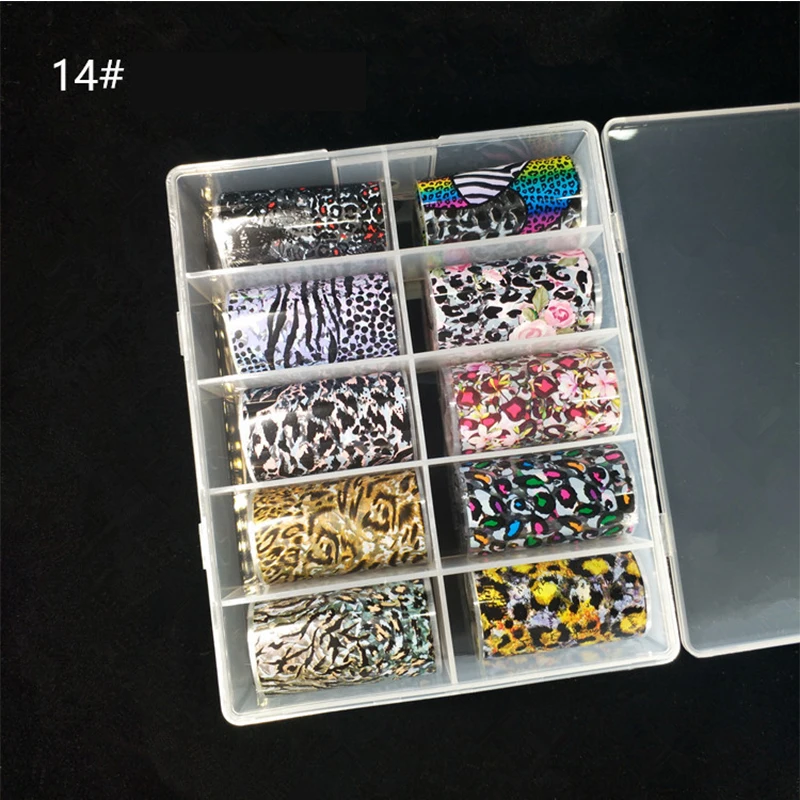 

New Style Japanese Designer Nail Foil Transfer Paper