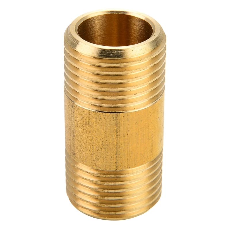 1/2" 1 1 1/4 2 50mm 150mm long brass male barrel nipple