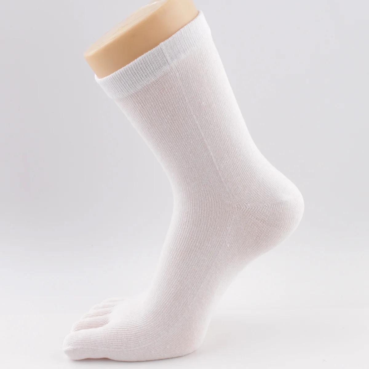 

Solid Color Five Toe Socks Fashion Five Finger Socks Summer Men's Cotton Breathable Casual Men's Socks