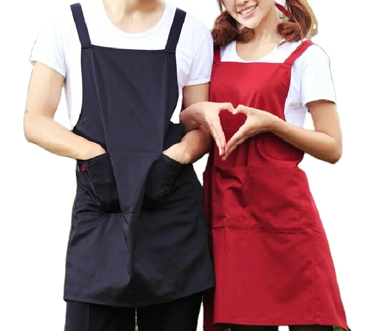 

Fashion Custom Logo Cotton Polyester Chef Cooking Kitchen Apron