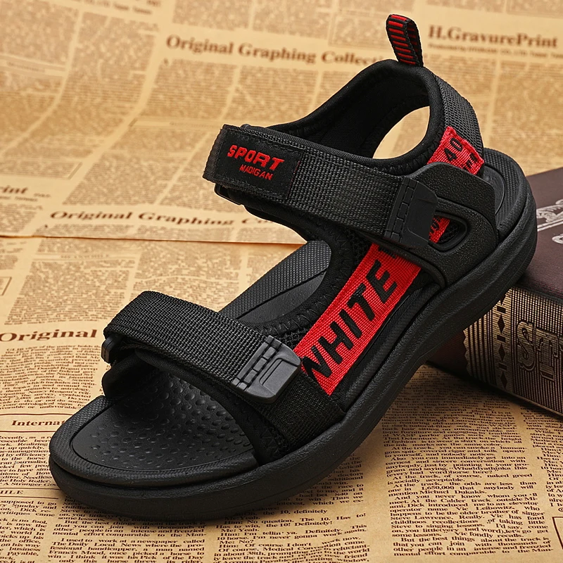 2020 Summer Boys Button Beach Shoes Sandals For Babies Leather Casual Shoes  Breathable New Children's Sandals Outwear Footwear - Buy Sandalias Para  Niños,Sandalias Clásicas Para Niños Product on Alibaba.com