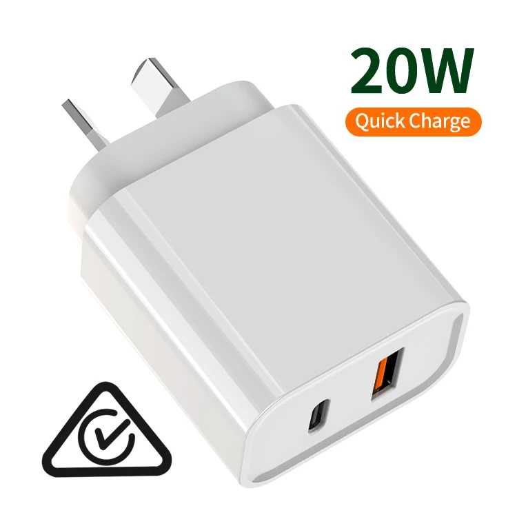 

GOOD-SHE 20W USB-C PD Charger Type C+QC3.0 Chargers adapter for apple adapter