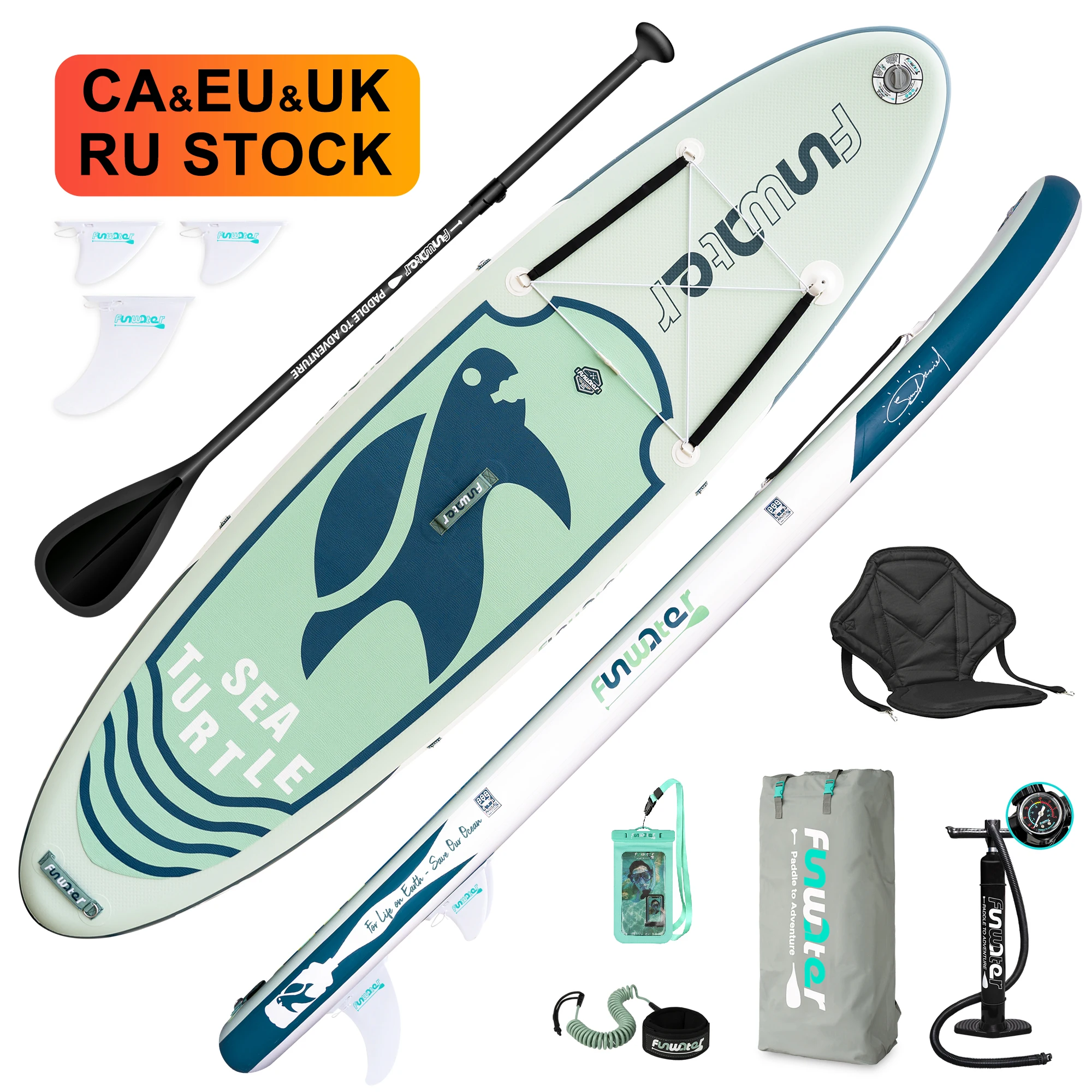 

FUNWATER Dropshipping OEM tabla de surf paddleboard paddle board standup paddleboard standup paddleboarding