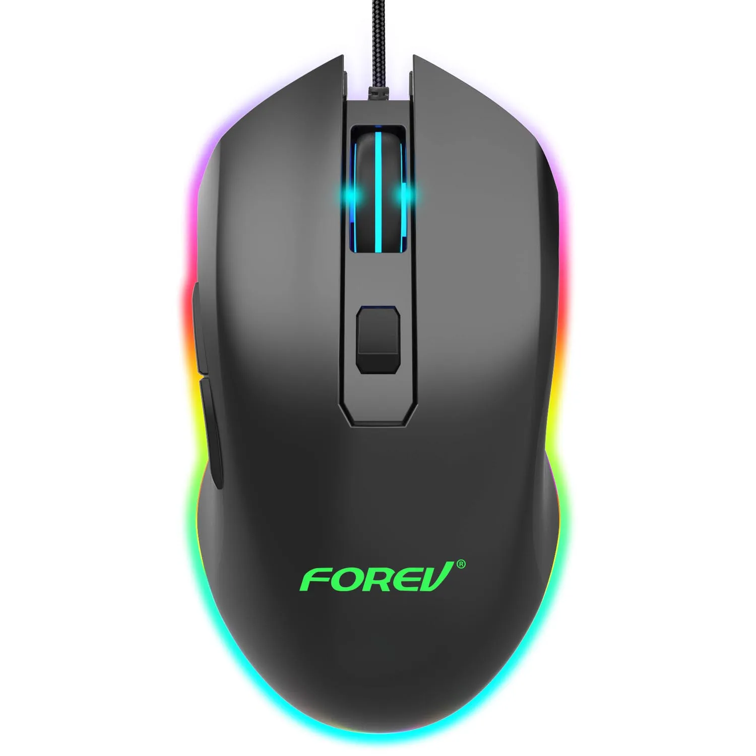 

Factory Custom Wired Usb Gaming Mouse With Rgb Night Light 6400 DPI Usb Mouse for Laptop Computer