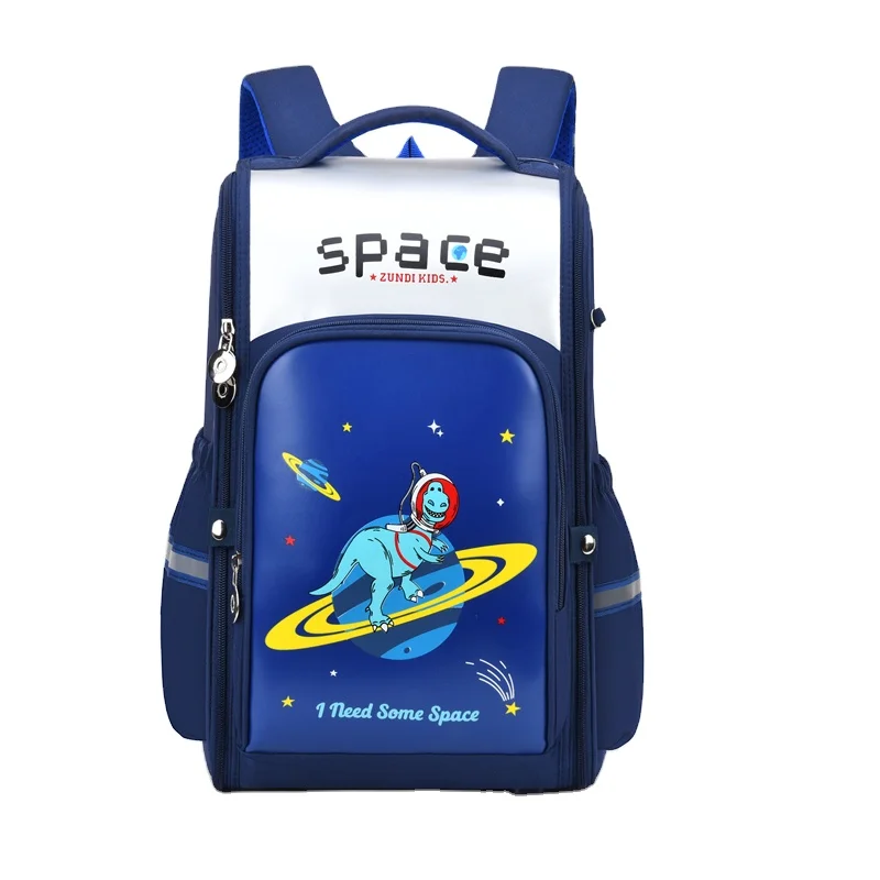 

2022 new cartoon students 1-6 grade school bags to reduce the burden of large capacity shoulder bag school bag for kids