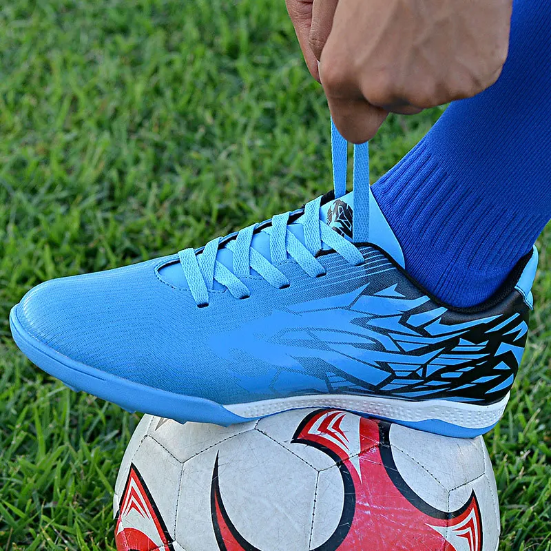 

New men's and women's children's shoes football shoes elementary and middle school students training football shoes, As pictures