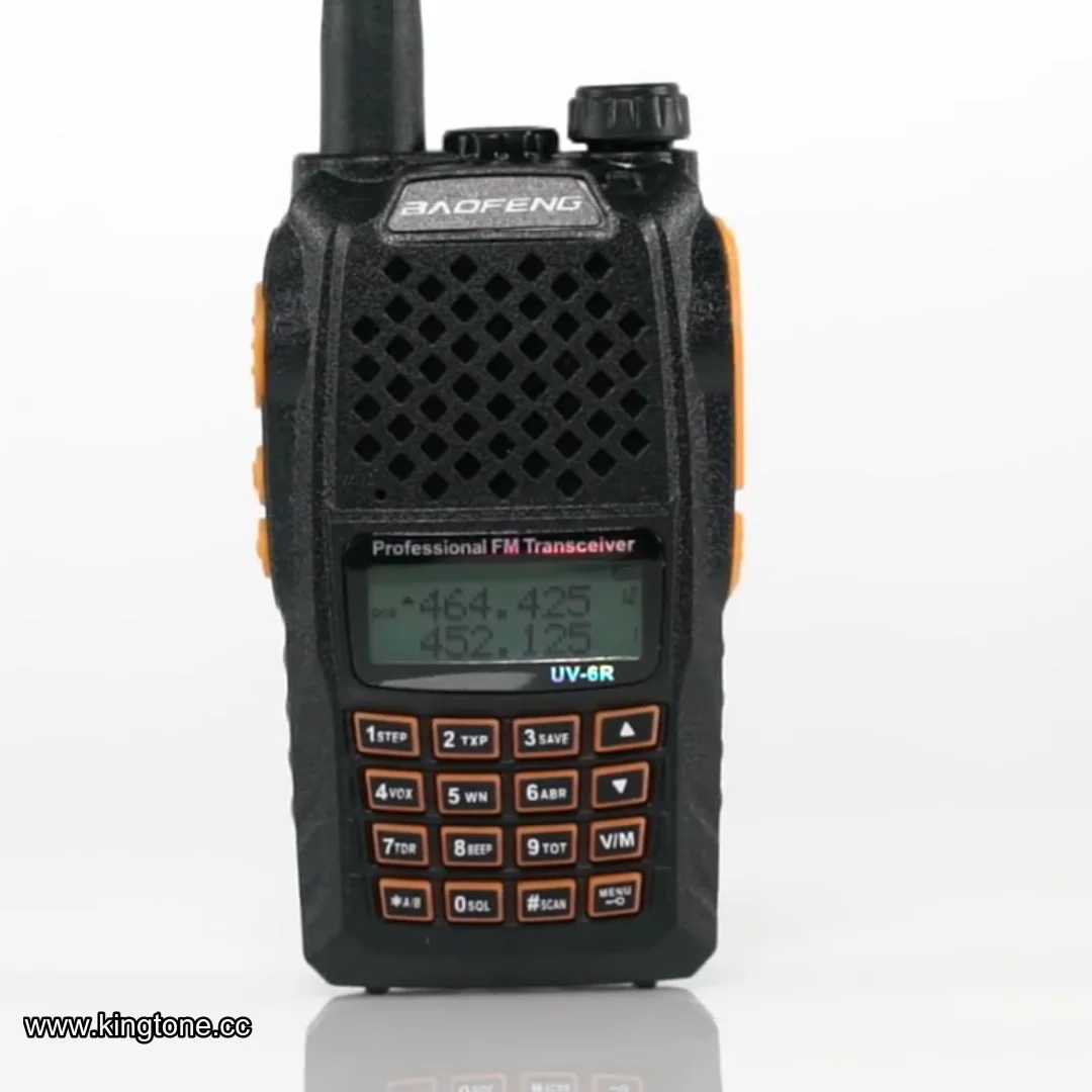 7w Baofeng Uv6r Cheap Ham Radio Transceiver Handy Talky Dual Band