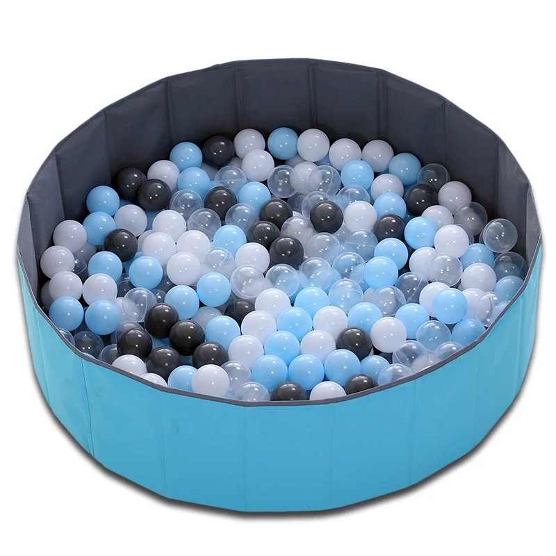 INS hot sale Foldable Marine Ball Pool Children's Ocean Pool Available with Ocean Ball Home Folding Toy collapsible Dry Pool