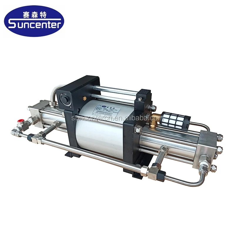 

Safe pneumatic 320 bar high pressure hydrogen gas booster pump