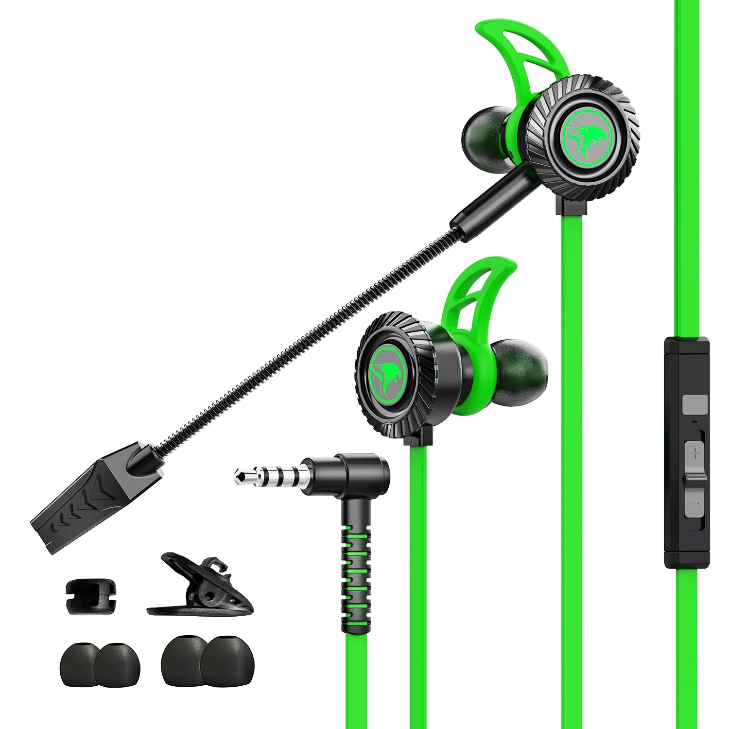 

PLEXTONE wholesale gaming Dual Driver earphone 3.5mm Wired Gaming headset With Microphone for mobile phone Xbox, PS4