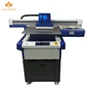 Best 3 head mini guangzhou uv spot printer flatbed machine