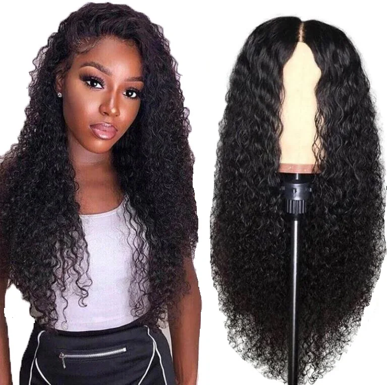 

Hd Transparent Lace Water Wave Front Human Hair Wigs Natural 26 Inch 13*4 Lae Frontal Long Human Hair Wig, Customized colors