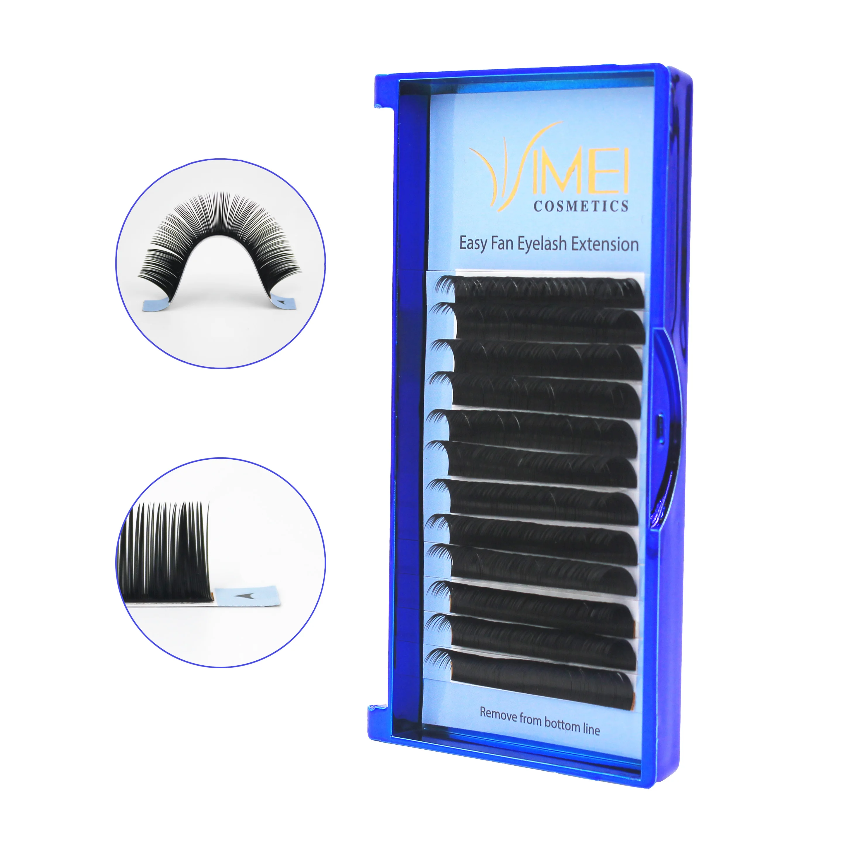 

12/14/16/28 Rows Lash Trays Wholesale Private Label Classic Eyelash Extensions Cc Flowering Volume Lashes Extension, Natural black