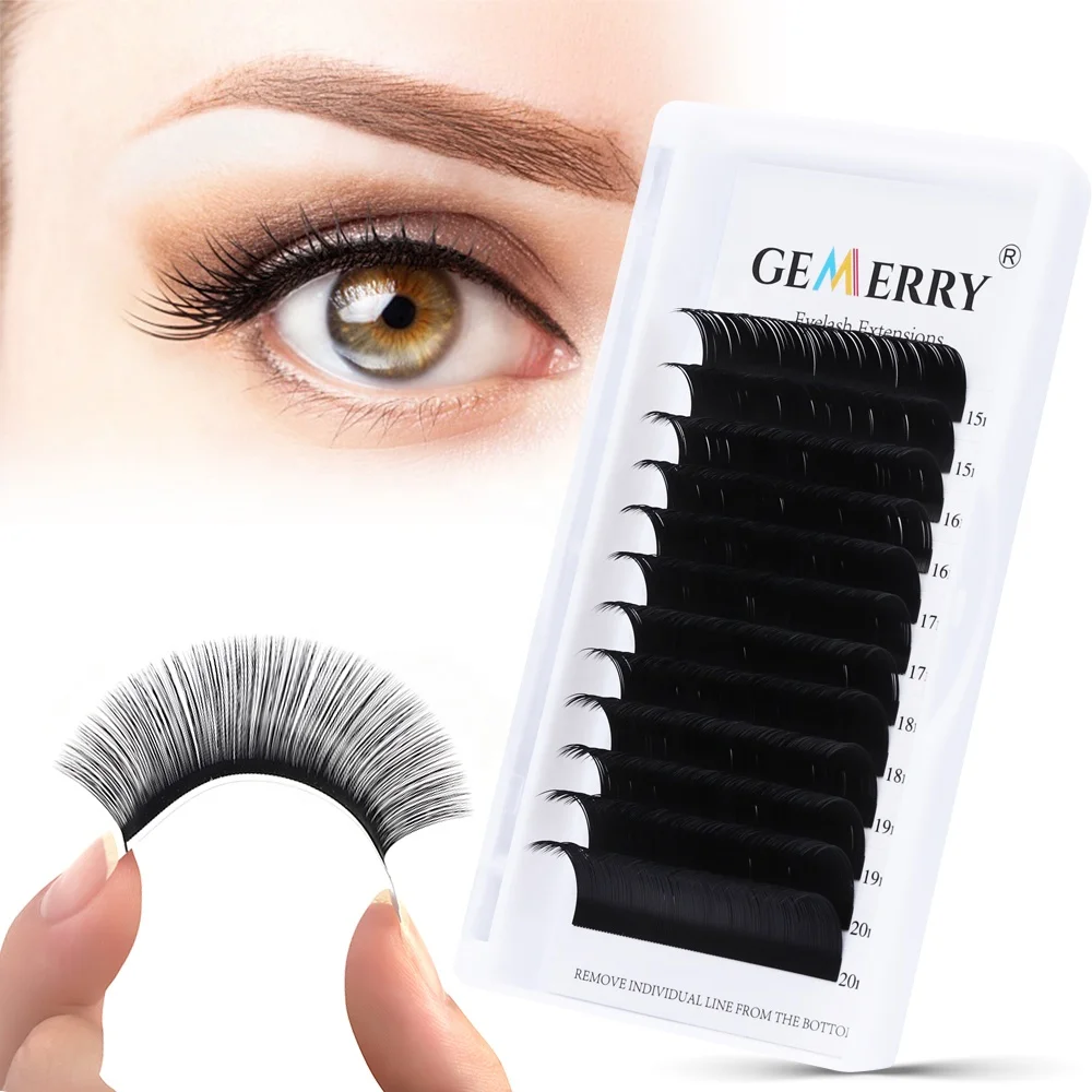 

Qingdao Gemerry Wholesale Volume Lash Extentions High Quality Classic Individual Eyelash Extention Easy To Graft Classic Lashes