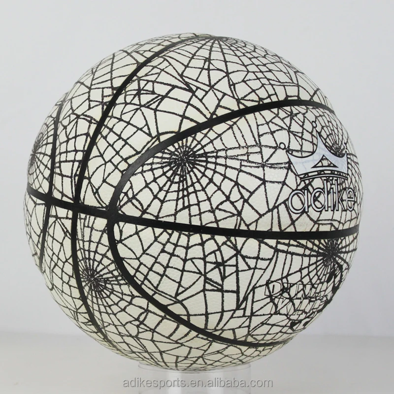 

adike baloncesto bolas de basquete basket ball glo in the dark glitter glowing reftective basketball, Custom personality color