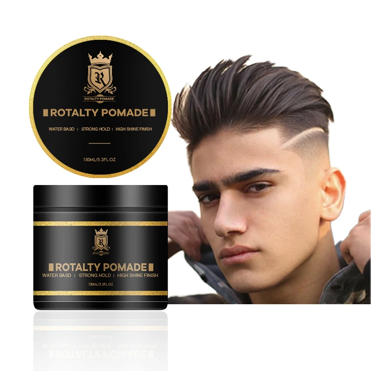 

wholesale own brand hair pomade for barber classic shine pomade 150ml water based mens pomade supplier private label