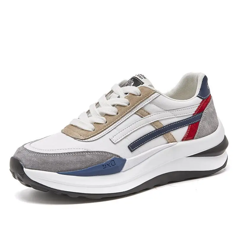 

Tiktok Women Sneakers Black White Multi Color Walking Men Shoes Fashion Daddy Spring Autumn New Style Stitching Footwear, White black