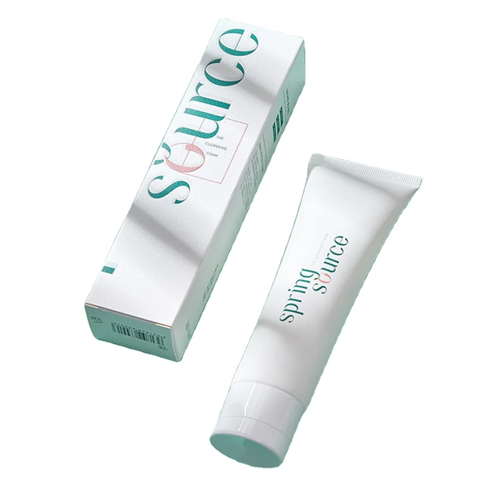 

New arrival private label organic Amino Acid Whitening Facial Cleanser bottle foam cleanser