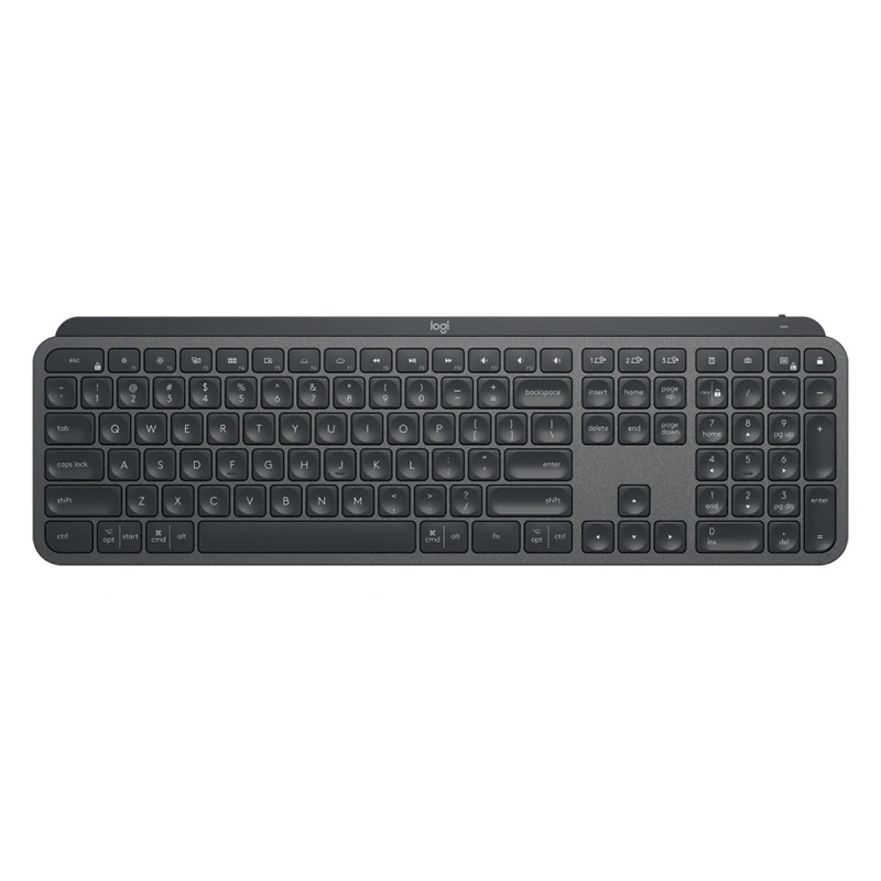 

Logitech MX Keys Wireless Illuminated Keyboard Dual-mode Rechargeable Backlit Ergonomic Keyboard