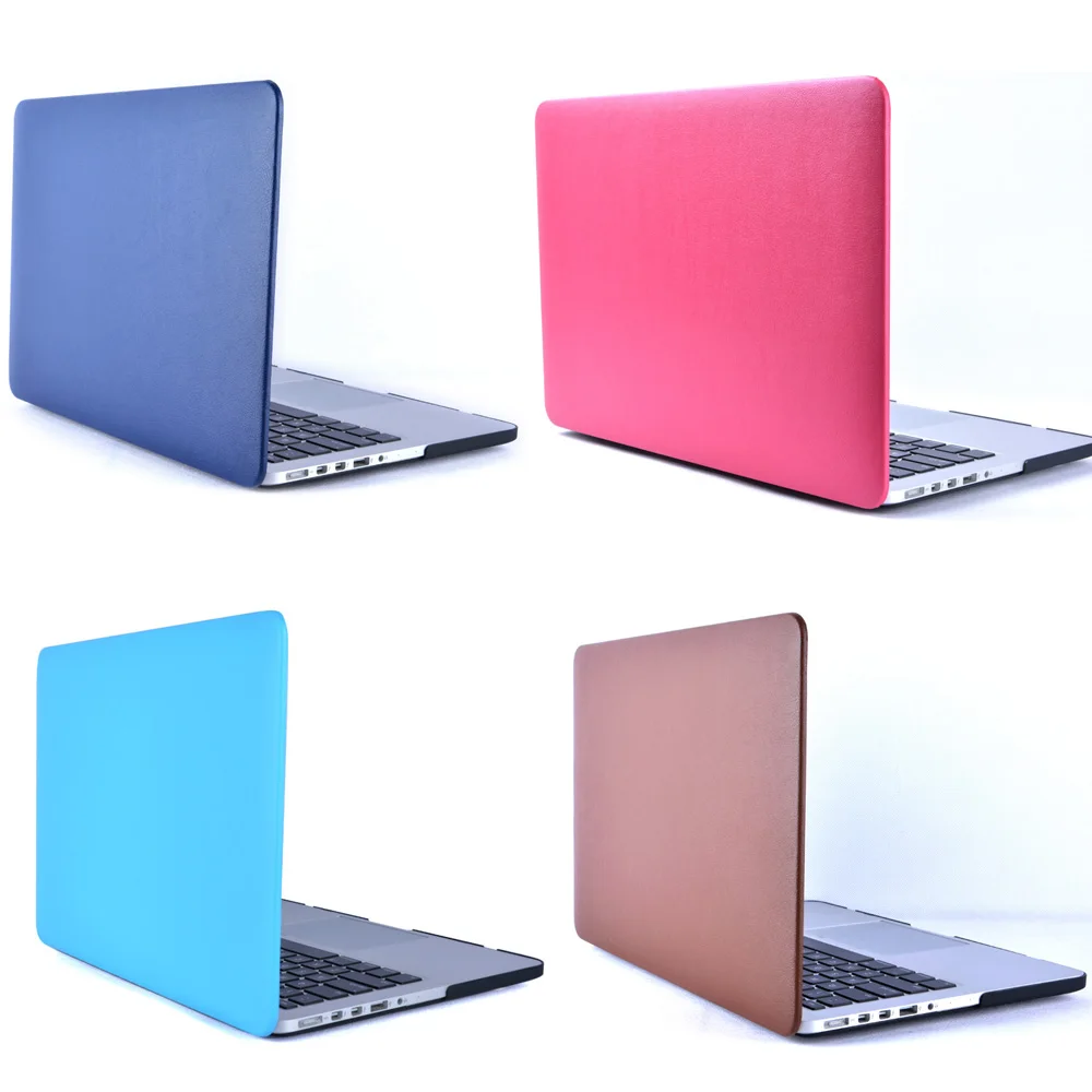 

A1706 A1707 A1989 A1990 A1425 A1502 A1398 Leather PC Series Laptop Case For Macbook Pro Retina 13.3" 15.4" protection cover