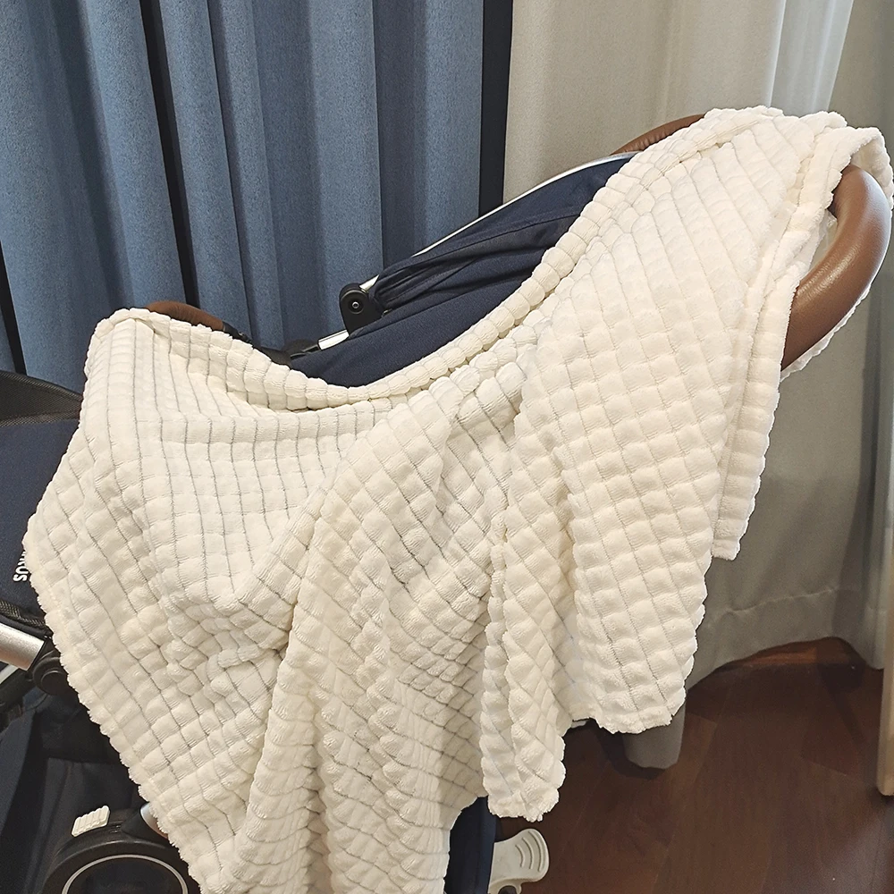 Wool Woven Baby Blanket