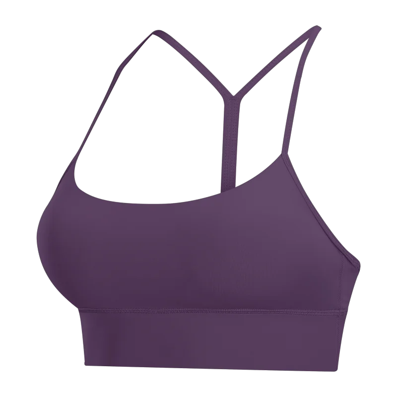 

2021 High Quality Designer Custom Nylon Spandex Fitness Yoga Wear Gym Workout Adjustable Strap Sports Bra For Women