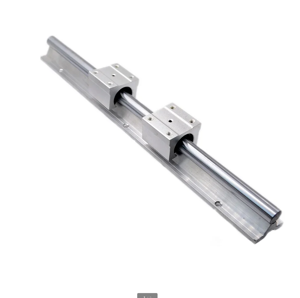 

SBR16 16mm linear rail length 100mm linear guide with 2pcs SBR16UU linear bearing cnc router part