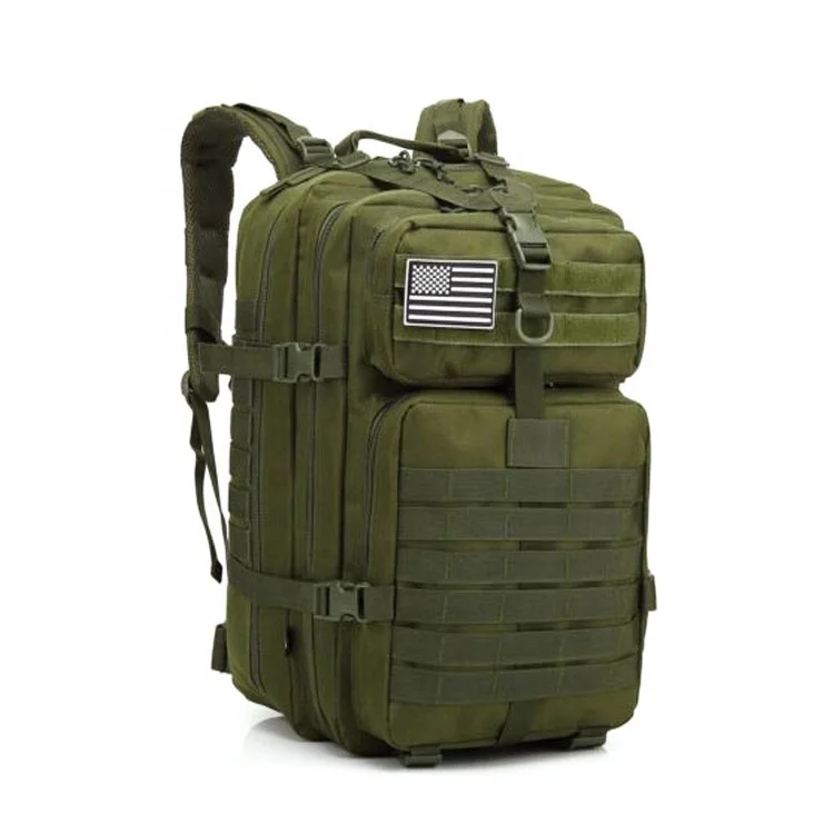 

3-Day Pack Tactical MOLLE Assault Pack, Tactical Backpack Military Army Camping Rucksack, Multi colors