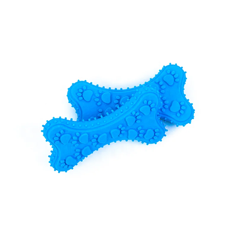

New Pet Products Chew Toy Wholesale Retail Dog Toothbrush Rubber Toy, Colorful