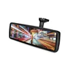 Streaming Dual Dash Cam for Car, Mirror Auto DVR Recorder with 170 Degree Rearview Camera, 1080P HD Video Recording Black Box