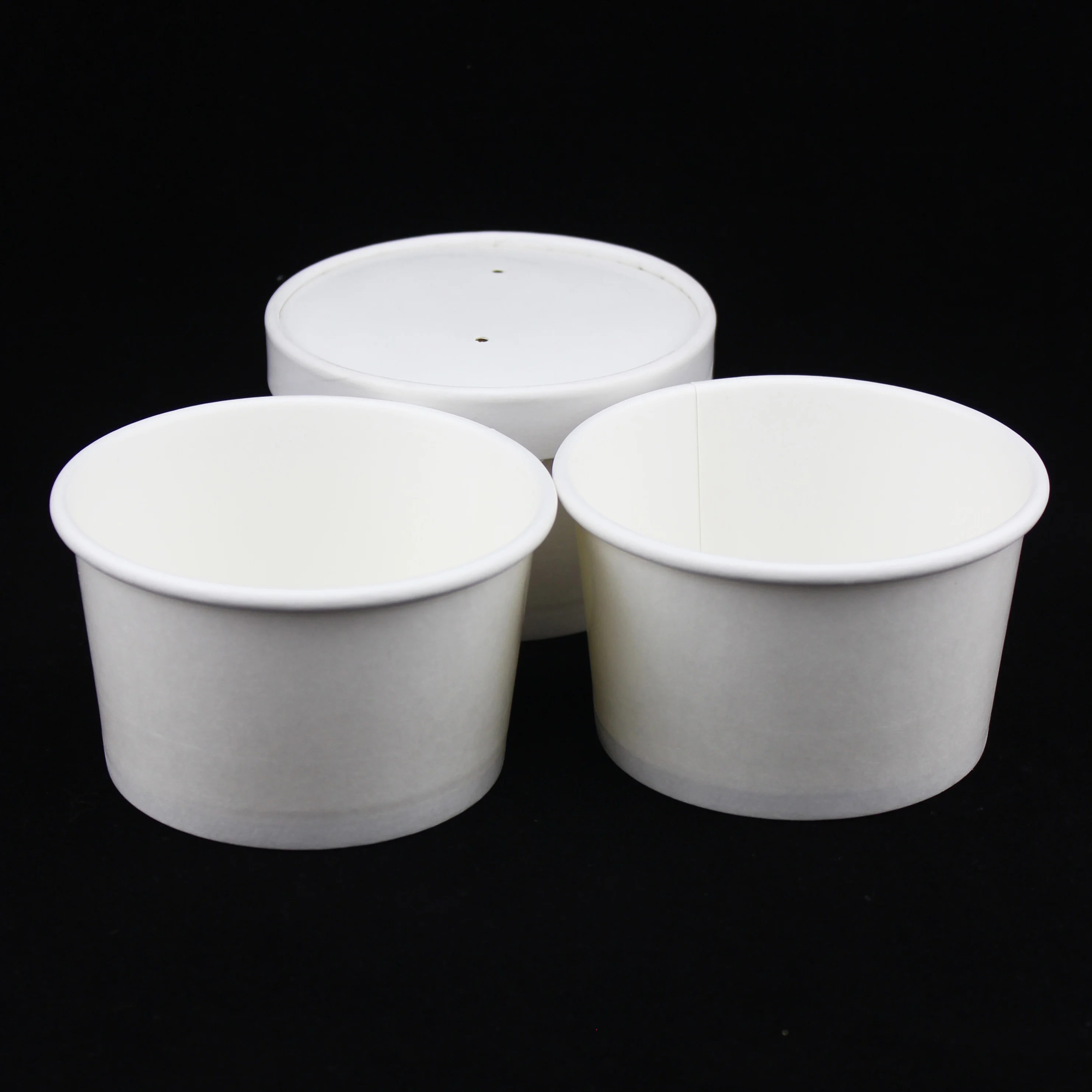 一次性汤纸碗,批发热汤面条纸杯带盖 - buy dispos