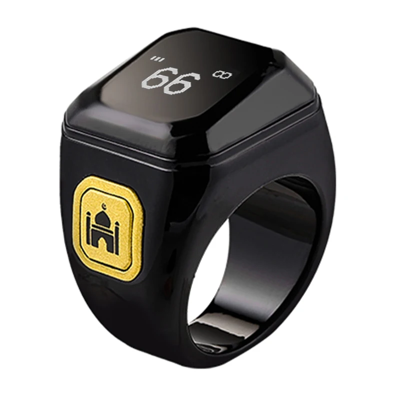 Wholesale New Electronics Wearable Devices Digital Tasbeeh Muslim Zikr Ring with Mobile APP smart rings
