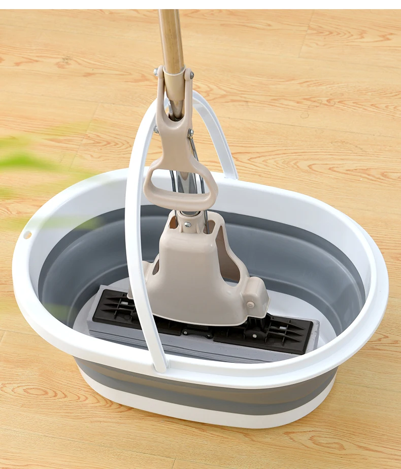 

Factory direct creative folding mop bucket portable mop bucket mop bucket with hanging holes can be hung to dry, Customized color