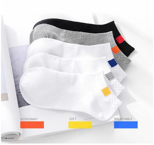 

custom made novelty summer ankle sneaker socks 3D shoe design socks for men and women, Custom color