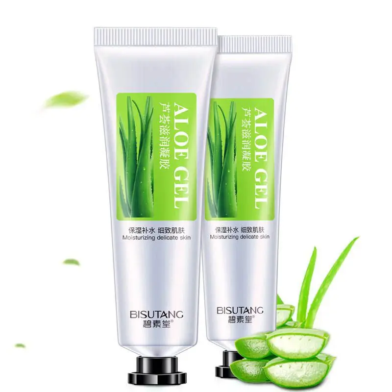 

Natural Acne Moisturizing Whitening After Sun Repairing Aloe Vera Soothing Face Gel
