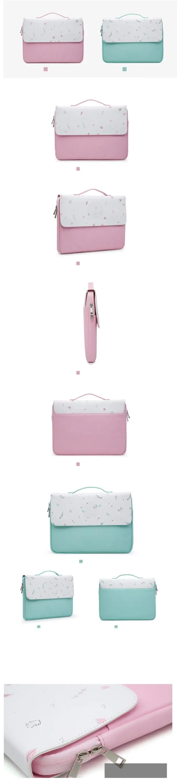 Cartoon Sleeve Case Bag For 11 12 13.3 inch Cute Bear Laptop Notebook Ipad Case Bag For MacBook Air Computer liner Handbag Bag