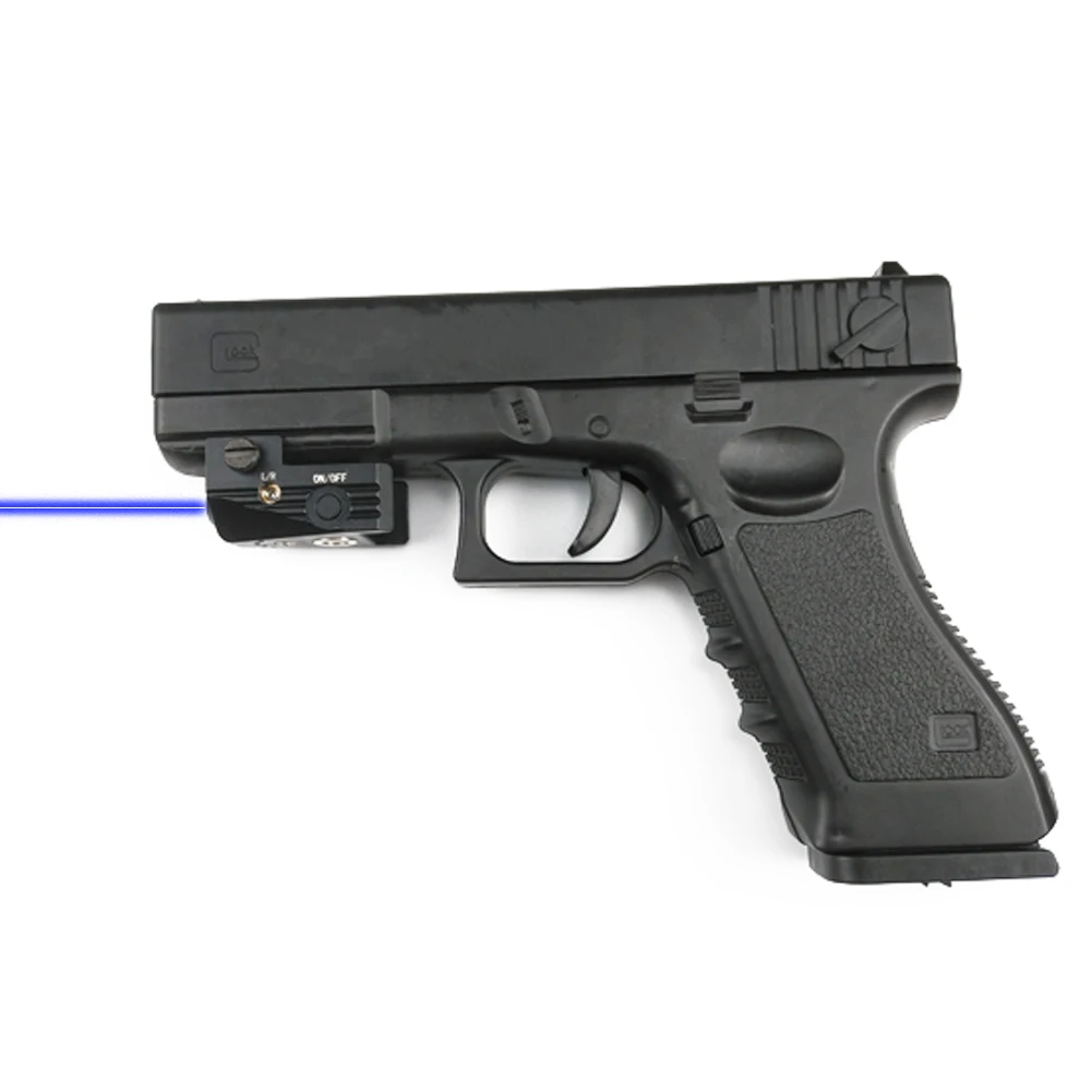 

Pistol Sight Mounted Glock 17 19 23 Blue Laser Sight Laser Scope airsof gun laser