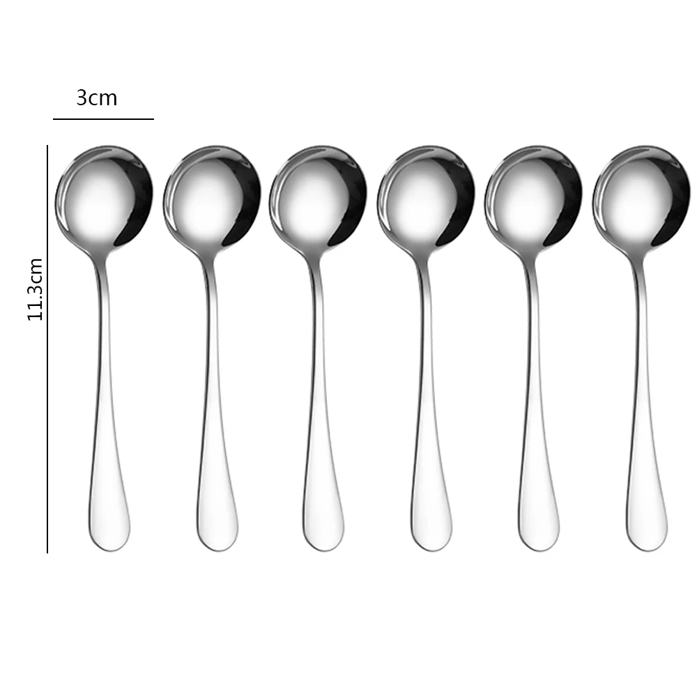 

Customize Logo Silver Stainless Steel Spoon Set, Silver Dinner Spoon Set,Spoons In Cutlery, Silver/gold/rose gold/rainbow/black/blue