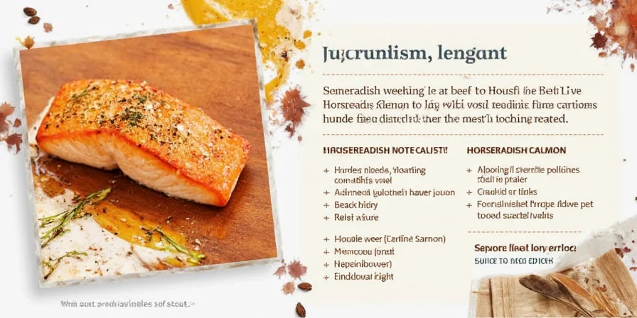 Horseradish Glazed Salmon