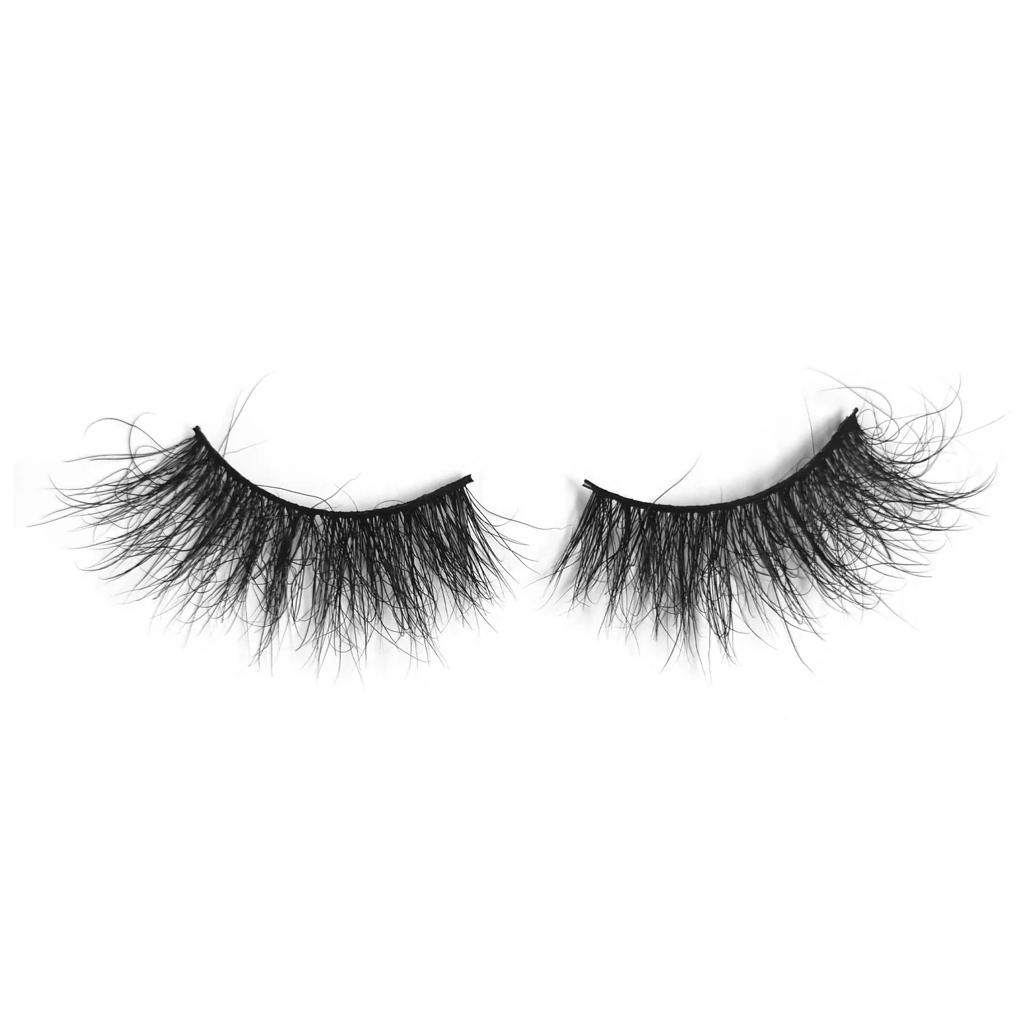 

wispy segmented natural wholesale private label false eyelashes